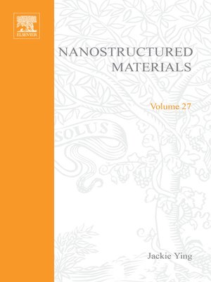 cover image of Nanostructured Materials